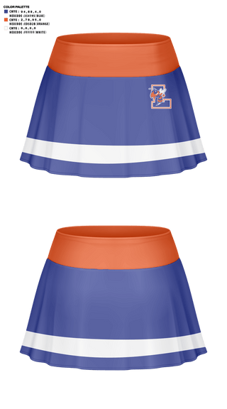 Skort, Lexington Senior High School Cheer, Cheer, Teamtime, Team time, sublimation, custom sports apparel, team uniforms, spirit wear, spiritwear, sports uniforms, custom shirts, team store, custom team store, fundraiser sports, apparel fundraiser