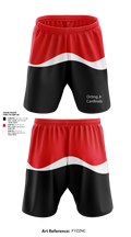 Orting Jr Cardinals 66929209 Athletic Shorts With Pockets - 1
