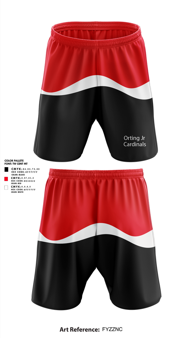 Athletic Shorts With Pockets, Orting Jr Cardinals, , Teamtime, Team time, sublimation, custom sports apparel, team uniforms, spirit wear, spiritwear, sports uniforms, custom shirts, team store, custom team store, fundraiser sports, apparel fundraiser