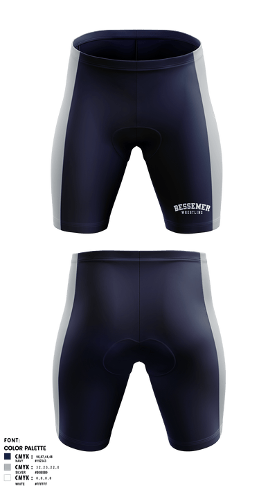 Central Girls Wrestling 97612951 Men's Compression Shorts - 1