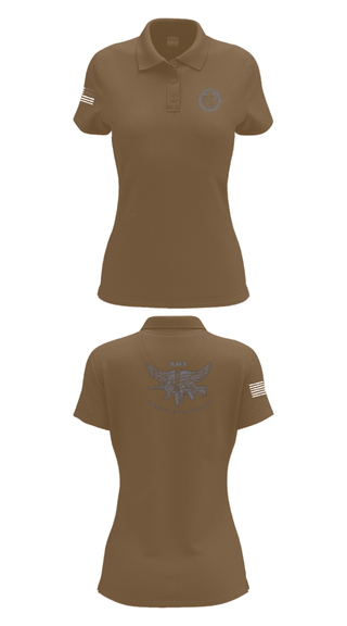 Women's Short Sleeve Performance Polo, Special Reaction Team, Marines, Teamtime, Team time, sublimation, custom sports apparel, team uniforms, spirit wear, spiritwear, sports uniforms, custom shirts, team store, custom team store, fundraiser sports, apparel fundraiser