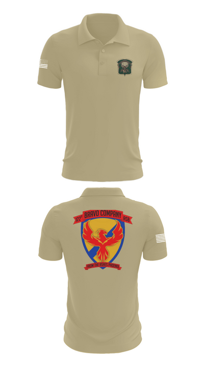 B-Co 122 ASB 42840392 Short Sleeve Performance Polo - 87
