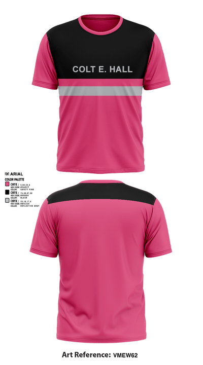 COLT E. HALL 32118795 Short Sleeve Performance Shirt - 1