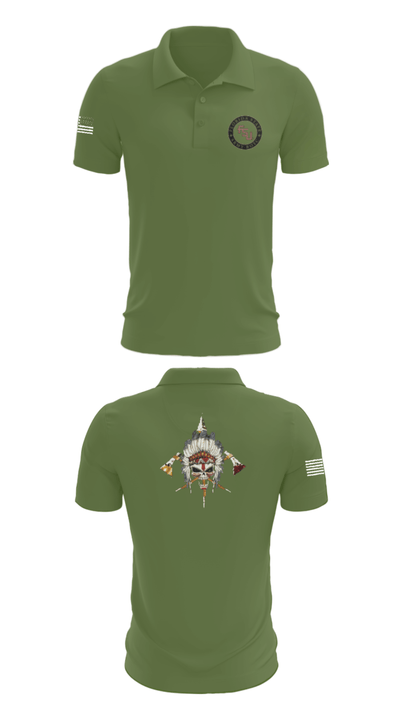Seminole Battalion 90805231 Short Sleeve Performance Polo - 47