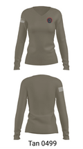 Springfield Township 44749704 Women's Long Sleeve V-neck Shirt -1 77