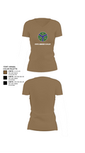278th Armored Cavalry 65599627 Women's Short Sleeve V-neck Shirt - 4