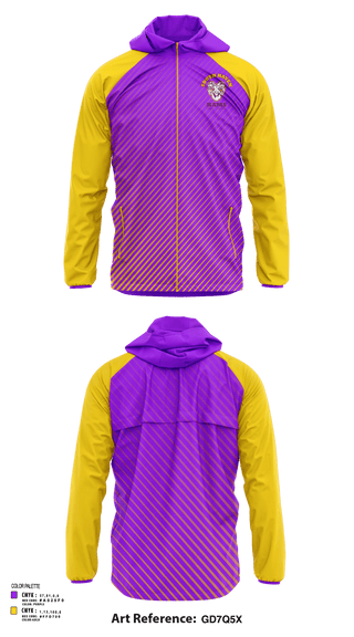 Windbreaker, South Haven Rocket Football, Football, Teamtime, Team time, sublimation, custom sports apparel, team uniforms, spirit wear, spiritwear, sports uniforms, custom shirts, team store, custom team store, fundraiser sports, apparel fundraiser