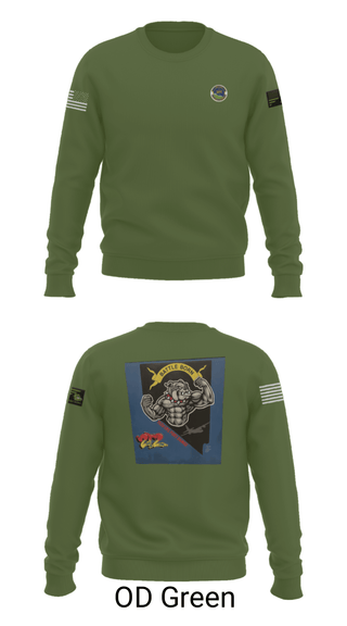 Crew Neck Sweatshirt, 152 Port Dawgs, Air Force, Teamtime, Team time, sublimation, custom sports apparel, team uniforms, spirit wear, spiritwear, sports uniforms, custom shirts, team store, custom team store, fundraiser sports, apparel fundraiser