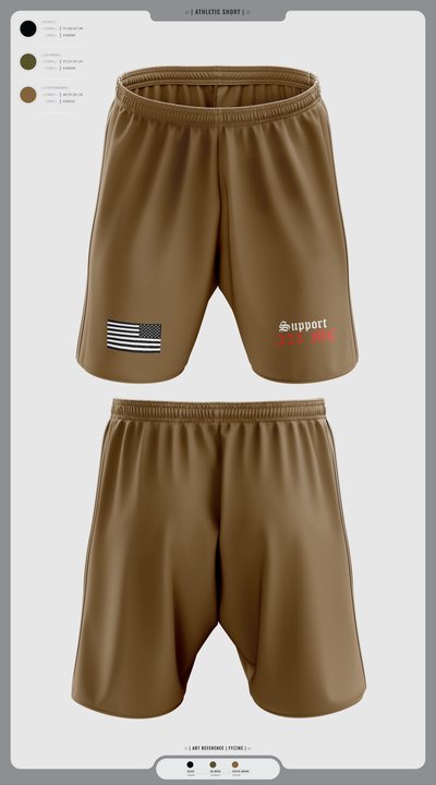 Brothers By Choice MC support 11899861 Athletic Shorts With Pockets - 3
