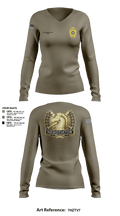 HCSO CNT 41668250 Women's Long Sleeve V-neck Shirt - 10