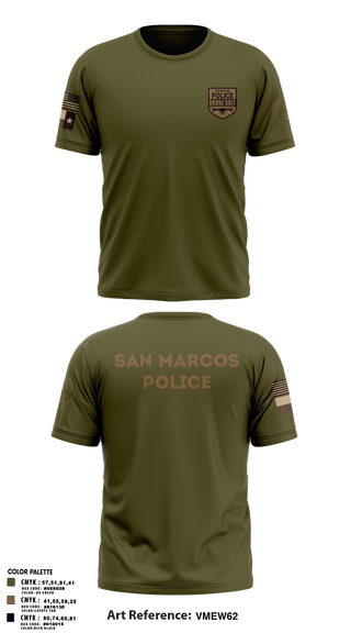 Old School Cotton Feel Shirt, San Marcos Police Drone Unit, Police, Teamtime, Team time, sublimation, custom sports apparel, team uniforms, spirit wear, spiritwear, sports uniforms, custom shirts, team store, custom team store, fundraiser sports, apparel fundraiser