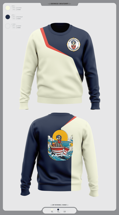 Red beard Adventures 16811044 Crew Neck Sweatshirt - 2