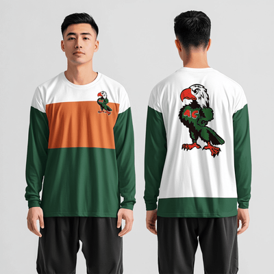 Adams City High School Basketball 78432325 Long Sleeve Shooting Shirt - 51