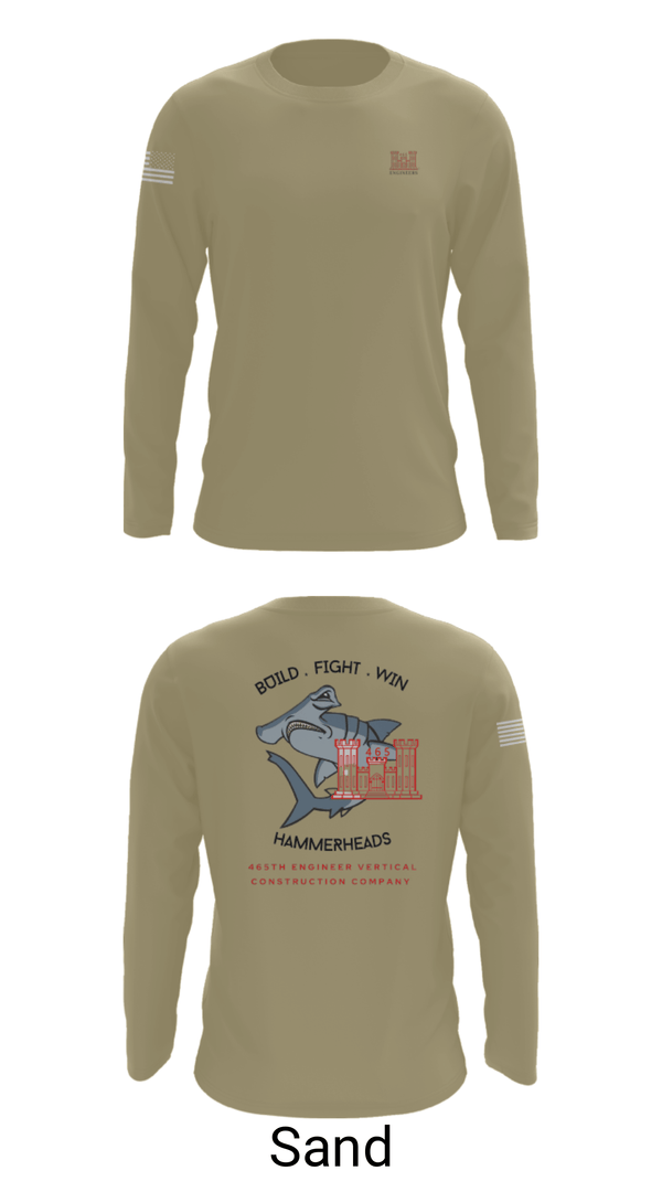 Long Sleeve Performance Shirt, 465 EVCC, Army, Teamtime, Team time, sublimation, custom sports apparel, team uniforms, spirit wear, spiritwear, sports uniforms, custom shirts, team store, custom team store, fundraiser sports, apparel fundraiser