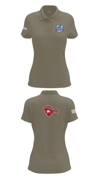 Gibson County High School Soccer 62216524 Women's Short Sleeve Performance Polo  - 23