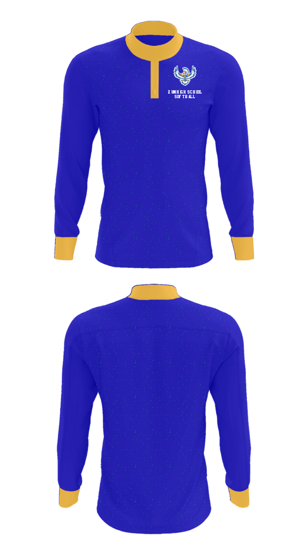 Quarter Zip Jacket, Zuni High School Softball, Softball, Teamtime, Team time, sublimation, custom sports apparel, team uniforms, spirit wear, spiritwear, sports uniforms, custom shirts, team store, custom team store, fundraiser sports, apparel fundraiser
