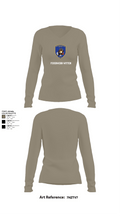 Feuerwehr Witten 55458436 Women's Long Sleeve V-neck Shirt -1 62