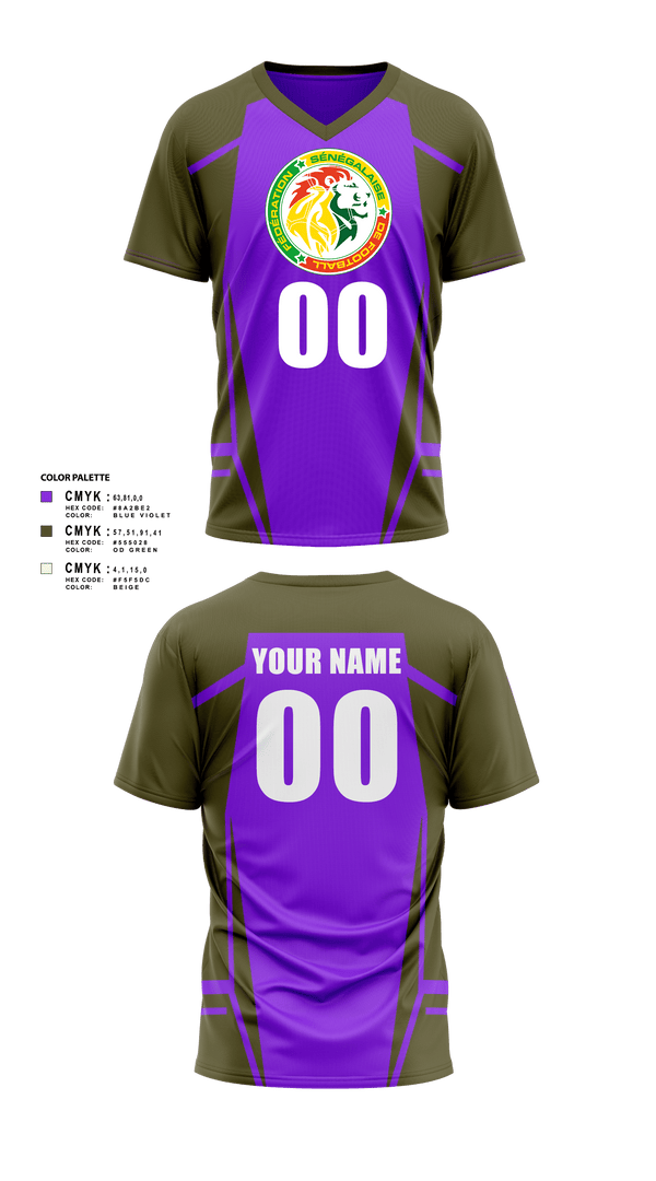 Mens Soccer Jersey, SENEGAL FC, Men's Soccer, Teamtime, Team time, sublimation, custom sports apparel, team uniforms, spirit wear, spiritwear, sports uniforms, custom shirts, team store, custom team store, fundraiser sports, apparel fundraiser