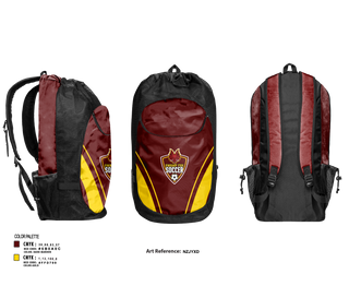 Gear Bag, Marion High School Soccer, Men's Soccer, Teamtime, Team time, sublimation, custom sports apparel, team uniforms, spirit wear, spiritwear, sports uniforms, custom shirts, team store, custom team store, fundraiser sports, apparel fundraiser