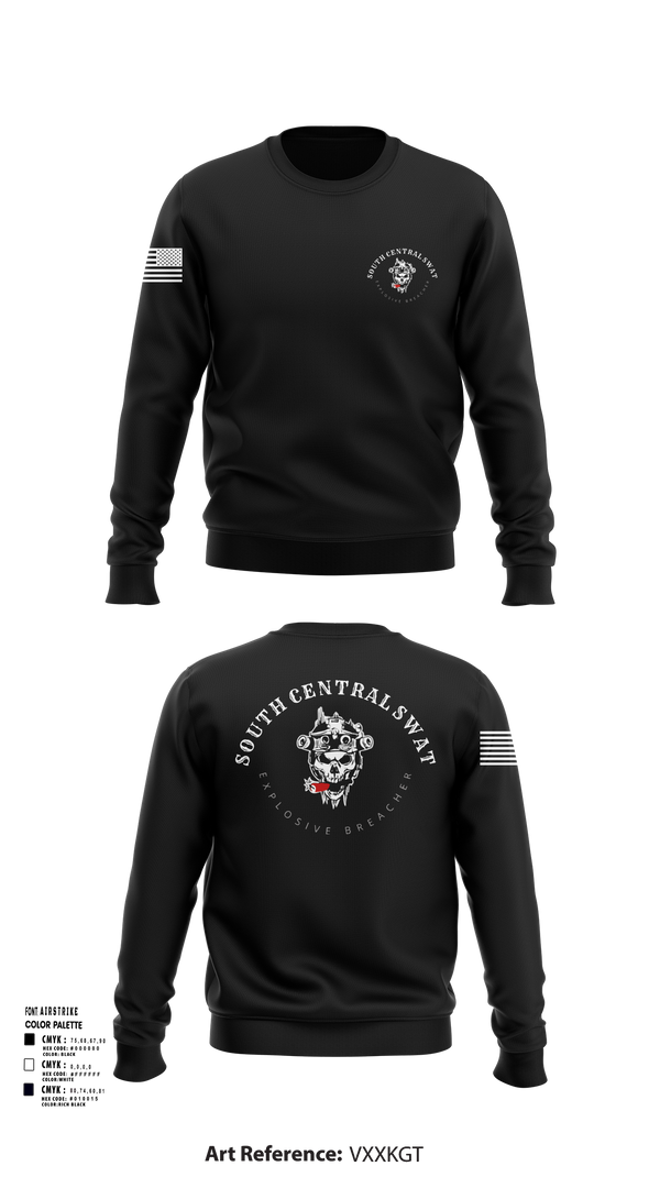 Crew Neck Sweatshirt, SCR SWAT, , Teamtime, Team time, sublimation, custom sports apparel, team uniforms, spirit wear, spiritwear, sports uniforms, custom shirts, team store, custom team store, fundraiser sports, apparel fundraiser