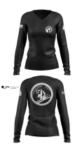 1-87 HCO Women's Long Sleeve V-neck Shirt - 12