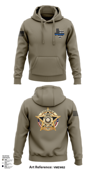 Hoodie, Maverick County Constable PCT 4, , Teamtime, Team time, sublimation, custom sports apparel, team uniforms, spirit wear, spiritwear, sports uniforms, custom shirts, team store, custom team store, fundraiser sports, apparel fundraiser