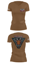 A Co.2-10 AHB 24005115 Women's Short Sleeve V-neck Shirt - 30
