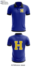 Hazen High School Basketball 32648752 Short Sleeve Performance Polo - 51
