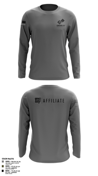 Long Sleeve Performance Shirt, Goodfellow AFB MCDGoodfellow AFB MCDCrossFit Diamond Steel, , Teamtime, Team time, sublimation, custom sports apparel, team uniforms, spirit wear, spiritwear, sports uniforms, custom shirts, team store, custom team store, fundraiser sports, apparel fundraiser