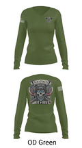 Baker 3-509th 3rd Plt 1st squad 60073036 Women's Long Sleeve V-neck Shirt - 57