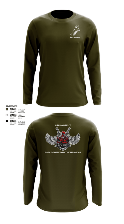 Fox troop 31876072 Long Sleeve Performance Shirt 10