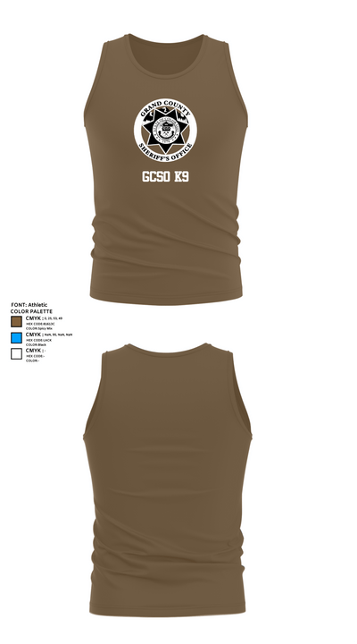 GCSO K9 19813935 Tank Top - 18