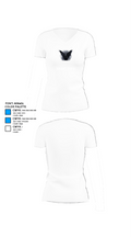 Nocturnalz 5555113 Women's Short Sleeve V-neck Shirt - 18