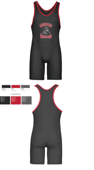 Wrestling Singlet, Andrews Wildcats, Wrestling, Teamtime, Team time, sublimation, custom sports apparel, team uniforms, spirit wear, spiritwear, sports uniforms, custom shirts, team store, custom team store, fundraiser sports, apparel fundraiser