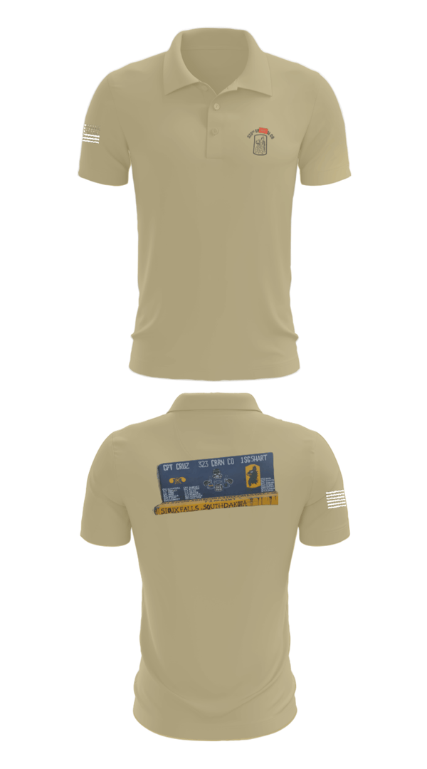 Short Sleeve Performance Polo, 323 chem maint, Army, Teamtime, Team time, sublimation, custom sports apparel, team uniforms, spirit wear, spiritwear, sports uniforms, custom shirts, team store, custom team store, fundraiser sports, apparel fundraiser