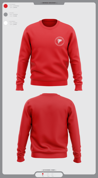 Crew Neck Sweatshirt, Constantine High School Cross Country, Cross Country, Teamtime, Team time, sublimation, custom sports apparel, team uniforms, spirit wear, spiritwear, sports uniforms, custom shirts, team store, custom team store, fundraiser sports, apparel fundraiser