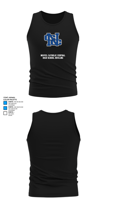Nouvel Catholic Central High School Bowling 3430420 Tank Top - 32