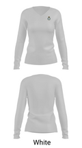 Santos 57795040 Women's Long Sleeve V-neck Shirt - 9