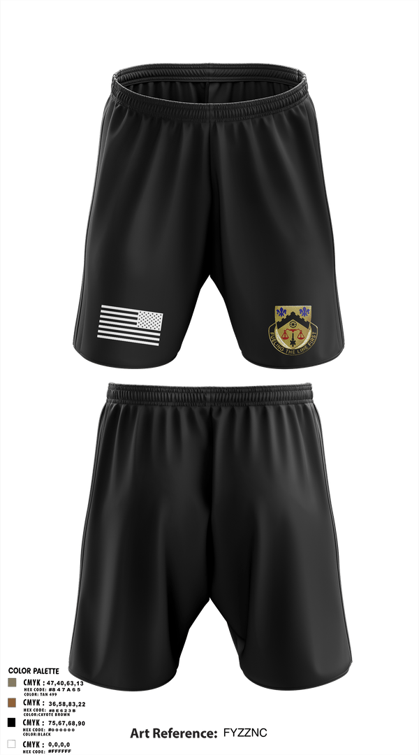 Athletic Shorts With Pockets, 880th Quartermaster Company, Army, Teamtime, Team time, sublimation, custom sports apparel, team uniforms, spirit wear, spiritwear, sports uniforms, custom shirts, team store, custom team store, fundraiser sports, apparel fundraiser