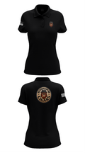 Bearded Bear Cigars 58780809 Women's Short Sleeve Performance Polo  - 36