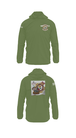 Windbreaker, VMFA-323, Marines, Teamtime, Team time, sublimation, custom sports apparel, team uniforms, spirit wear, spiritwear, sports uniforms, custom shirts, team store, custom team store, fundraiser sports, apparel fundraiser