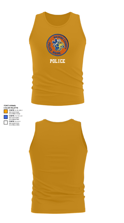 Nassau County Emergency Ambulance Bureau 21662112 Tank Top - 26