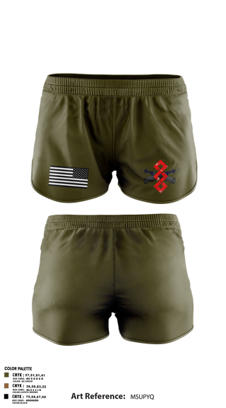 Ranger Panties, q trp 4/278th, , Teamtime, Team time, sublimation, custom sports apparel, team uniforms, spirit wear, spiritwear, sports uniforms, custom shirts, team store, custom team store, fundraiser sports, apparel fundraiser