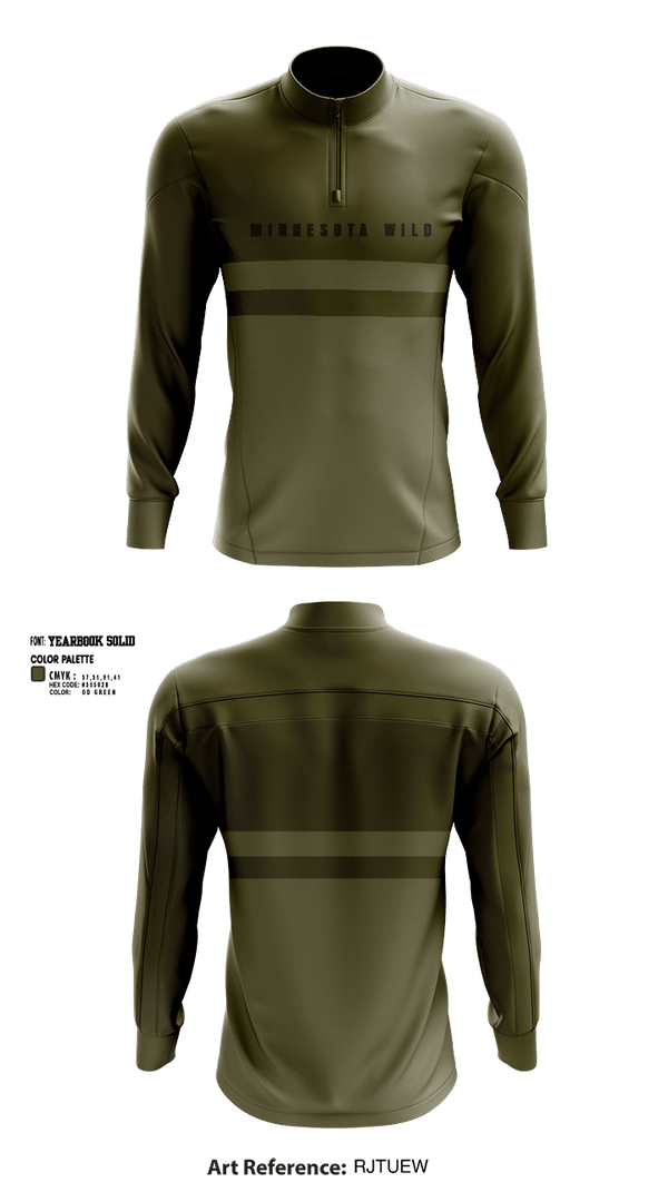 Quarter Zip Jacket, Minnesota wild, Ice Hockey, Teamtime, Team time, sublimation, custom sports apparel, team uniforms, spirit wear, spiritwear, sports uniforms, custom shirts, team store, custom team store, fundraiser sports, apparel fundraiser