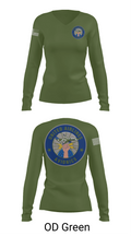 482FW 16916372 Women's Long Sleeve V-neck Shirt - 57