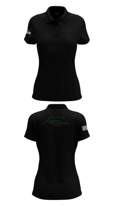 Anderson Tent&Event LLC 85798221 Women's Short Sleeve Performance Polo  - 36