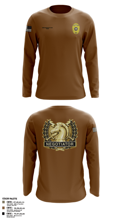 HCSO CNT 41668250 Long Sleeve Performance Shirt - 11