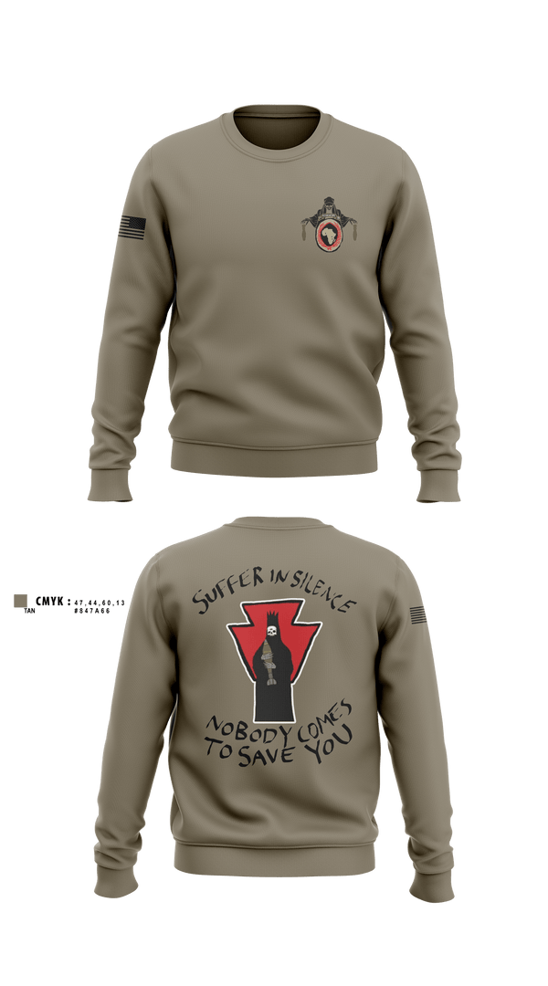 Crew Neck Sweatshirt, 1-111 MTR renew1-111 SkinWalker renew, National Guard, Teamtime, Team time, sublimation, custom sports apparel, team uniforms, spirit wear, spiritwear, sports uniforms, custom shirts, team store, custom team store, fundraiser sports, apparel fundraiser