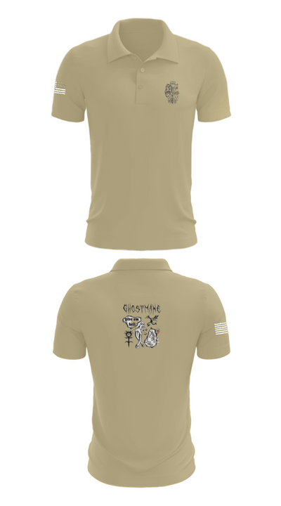Ceremonial Platoon 73521546 Short Sleeve Performance Polo - 87