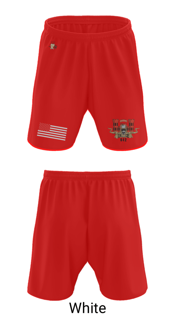Athletic Shorts With Pockets, 3rd Platoon, 642nd ESC, Army, Teamtime, Team time, sublimation, custom sports apparel, team uniforms, spirit wear, spiritwear, sports uniforms, custom shirts, team store, custom team store, fundraiser sports, apparel fundraiser